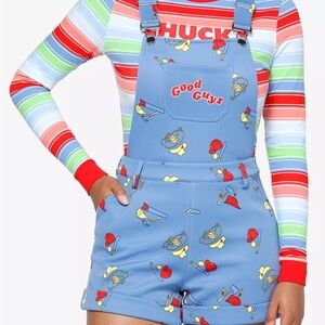 ❤️HOT TOPIC- Chucky Good Guys Accessories Scuba Shortalls